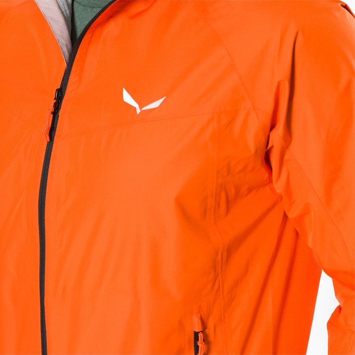 Jachetă de ploaie pentru bărbați Salewa Puez Aqua 3 PTX portocaliu 00-0000024545 5