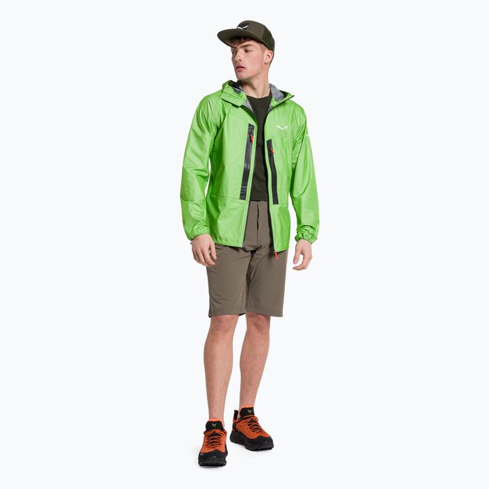 Jachetă de ploaie pentru bărbați Salewa Lagorai GTX Active verde 00-0000027900 2