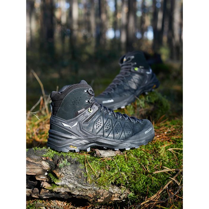 Salewa Alp Trainer 2 Mid GTX cizme de trekking pentru bărbați negru 00-0000061382 12