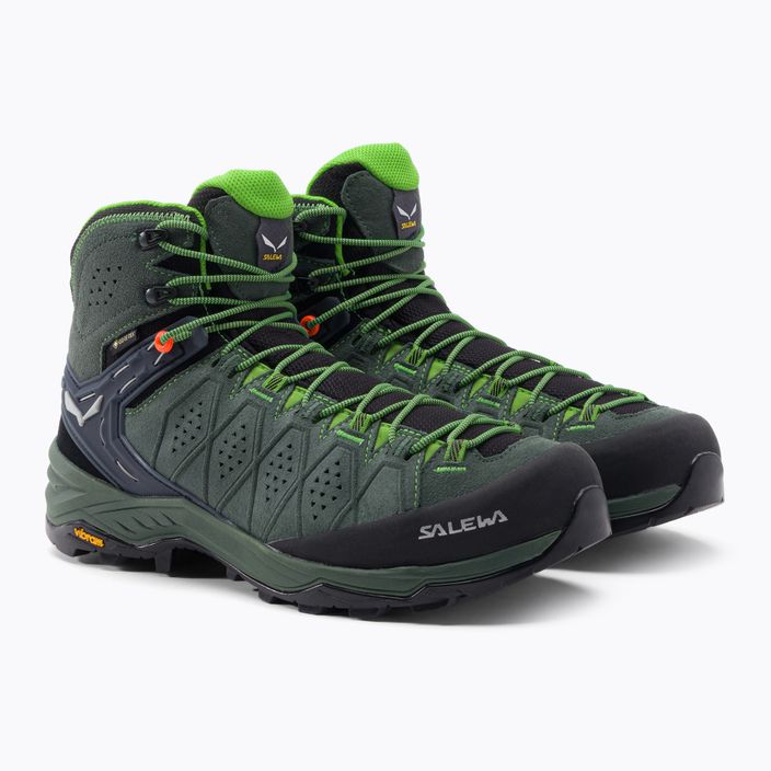 Cizme de trekking pentru bărbați Salewa Alp Trainer 2 Mid GTX verde 00-0000061382 5