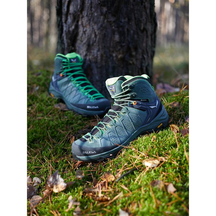 Cizme de trekking pentru bărbați Salewa Alp Trainer 2 Mid GTX verde 00-0000061382 9