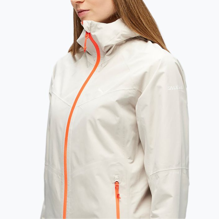 Jachetă de ploaie pentru femei Salewa Puez Aqua 3 PTX bej 00-0000024545 3