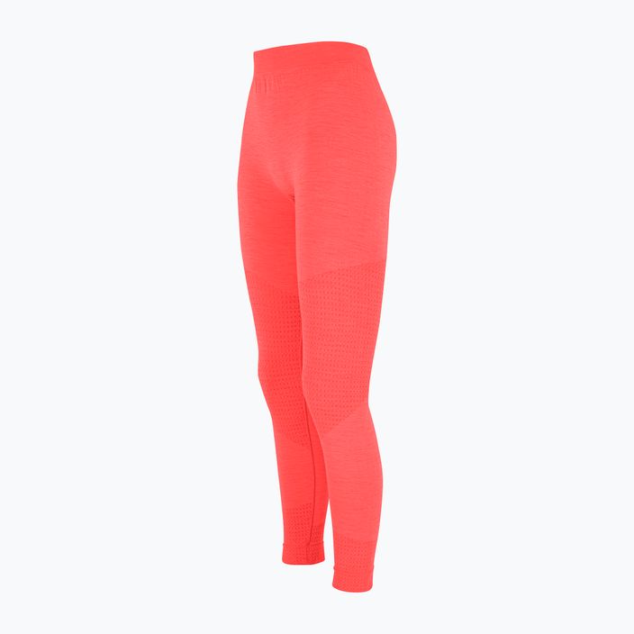 Pantaloni termoactivi pentru femei Salewa Zebru Medium Warm AMR fluo coral 3