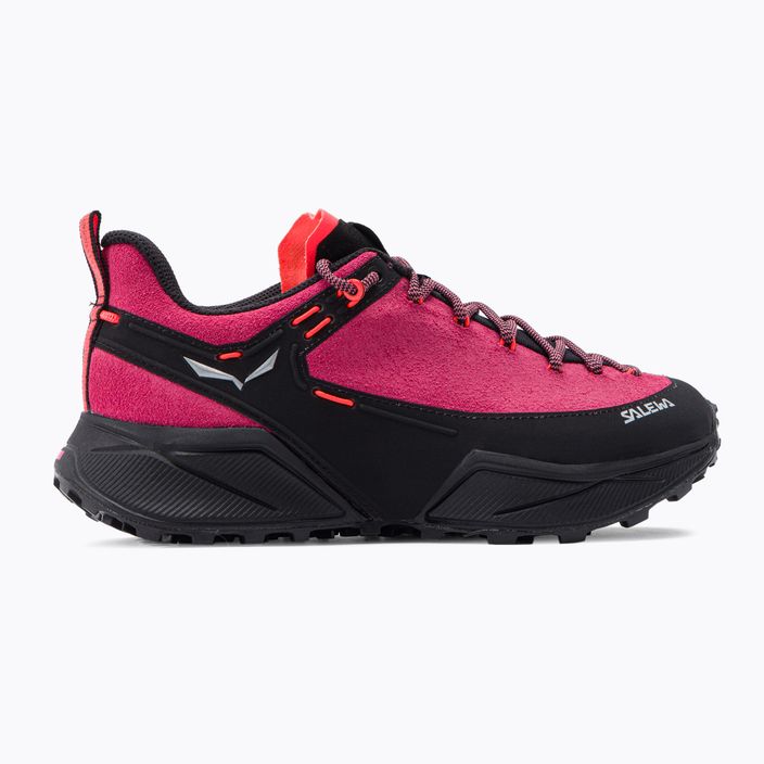 Salewa Dropline Leather cizme de drumeție pentru femei roz 00-0000061394 2