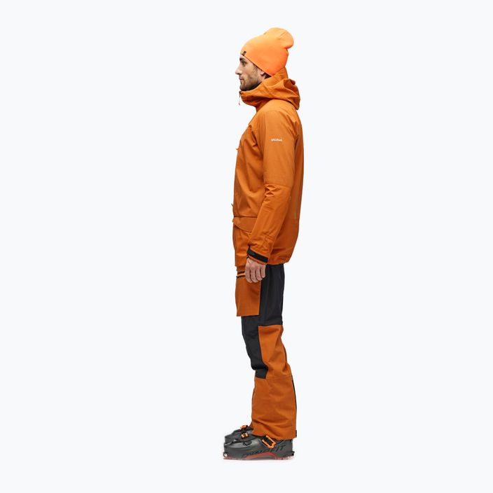 Jachetă de schi pentru bărbați Salewa Sella 3L Ptxr portocaliu 00-0000028186 4