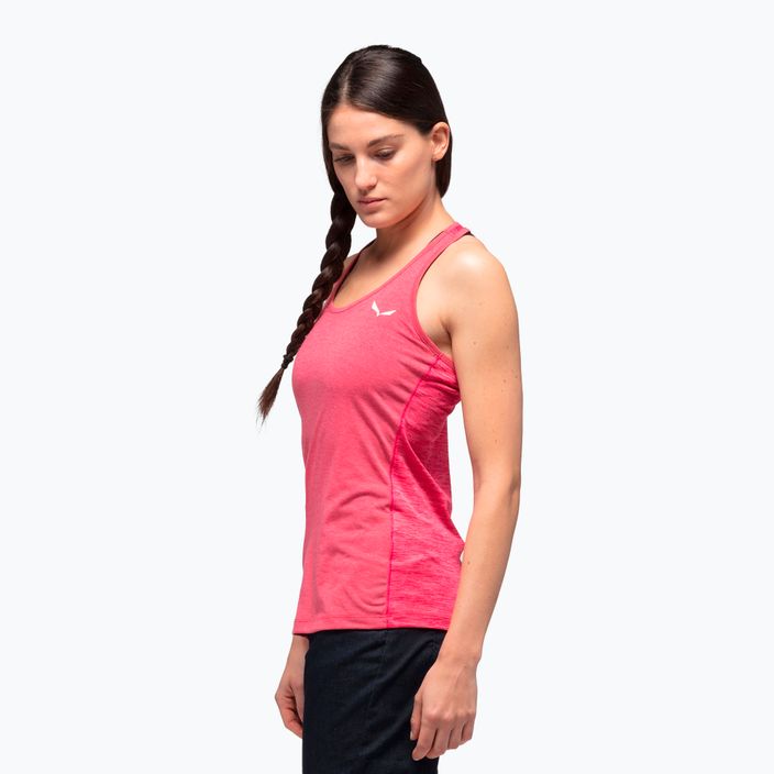 Salewa cămașă de trekking pentru femei Agner Hybrid Dry Tank roz 00-0000027705
