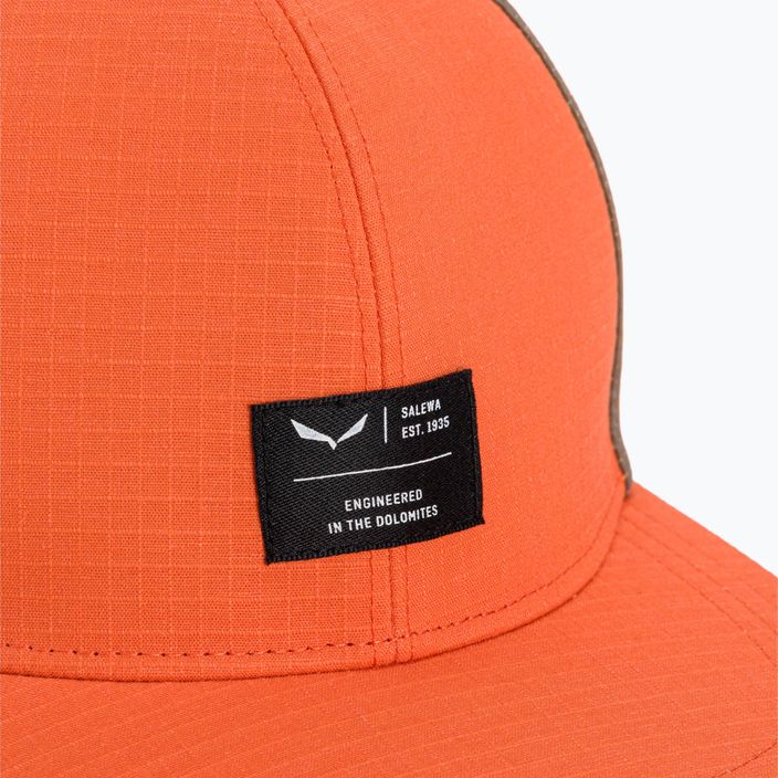 Șapcă de baseball Salewa Hemp Flex portocalie 00-0000027822 5