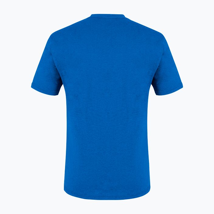 Tricou de trekking pentru bărbați Salewa Alpine Hemp Logo albastru 00-0000028132 5