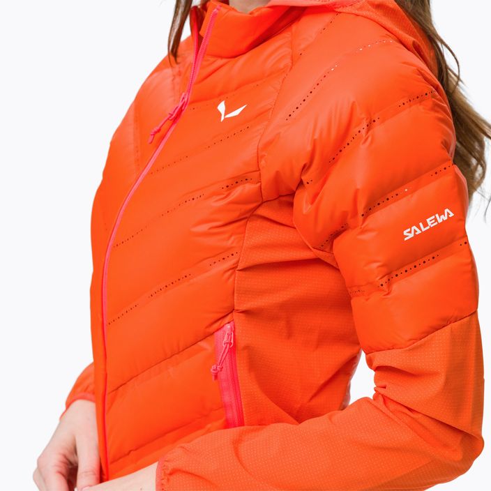 Jachetă pentru femei Salewa Agner Hybrid RDS de culoare portocalie 00-0000028019 5