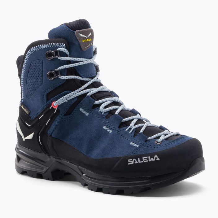 Cizme de trekking pentru femei Salewa MTN Trainer 2 Mid GTX albastru marin 00-0000061398