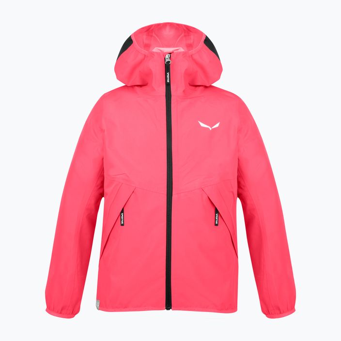 Salewa Aqua PTX jachetă de ploaie pentru copii roz 00-0000028120 4