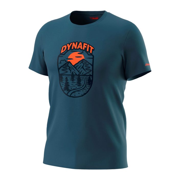 Tricou pentru bărbați DYNAFIT Graphic CO SS trekking tricou albastru 08-0000070998 2