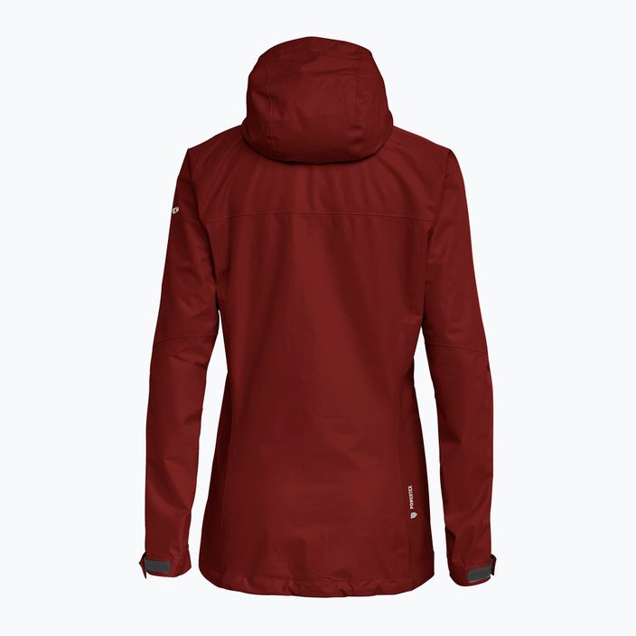 Jachetă de ploaie pentru femei Salewa Puez Aqua 3 PTX burgundy 00-0000024546 4