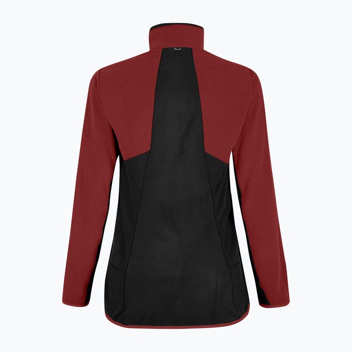 Salewa Paganella PL bluză de trening fleece pentru femei negru și maro 00-0000027925 3