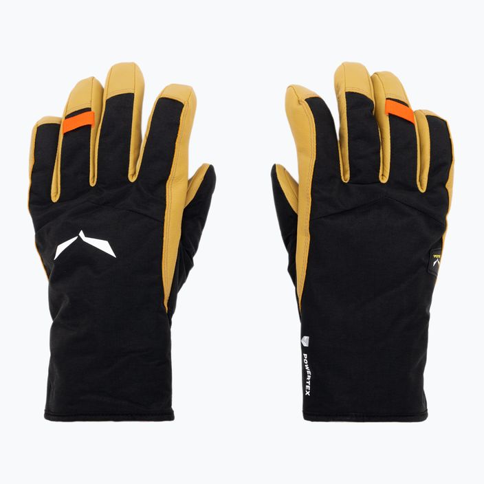 Mănuși de alpinism pentru bărbați Salewa Ortles Ptx/Twr negru/galben 00-0000028531 3