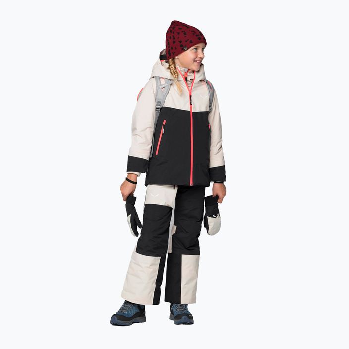Salewa Sella Ptx/Twr jachetă de schi pentru copii bej/negru 00-0000028490