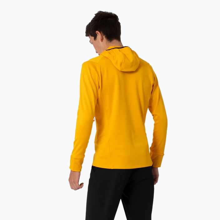 Bluză de trekking pentru bărbați Salewa Puez PL Hooded gold 3