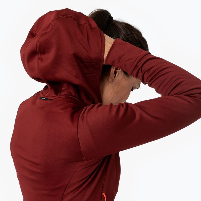 Salewa bluză de trekking pentru femei Puez Polarlite cu glugă roșu 00-0000028522 5