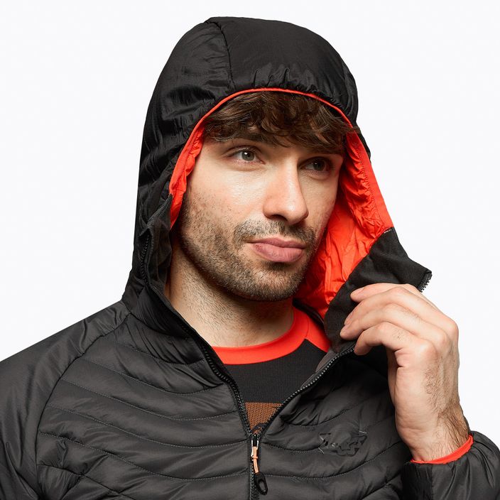 Jachetă de schi cu glugă și izolație DYNAFIT Speed Insulation pentru bărbați  gri 08-0000071581 4
