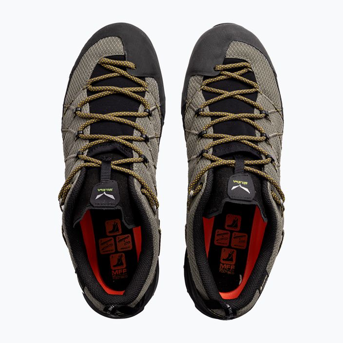 Pantofi de abordare Salewa Wildfire 2 GTX pentru bărbați, bărbați cu coardă elastică/negru 17