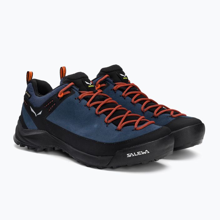 Salewa Wildfire Leather GTX pentru bărbați cizme de trekking albastru 00-000006141616 4