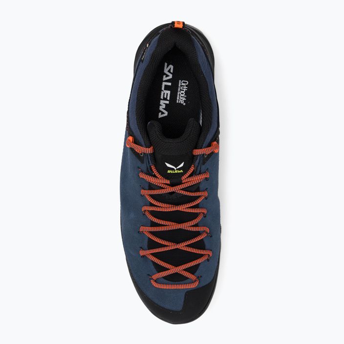Salewa Wildfire Leather GTX pentru bărbați cizme de trekking albastru 00-000006141616 6