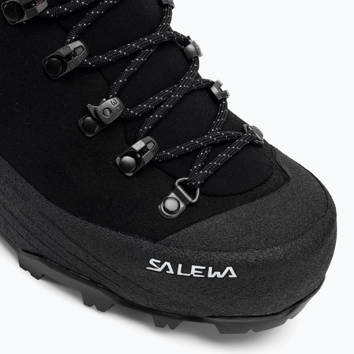 Salewa Ortles Ortles Ascent Mid GTX M bărbați cizme de trekking negru 61408 7
