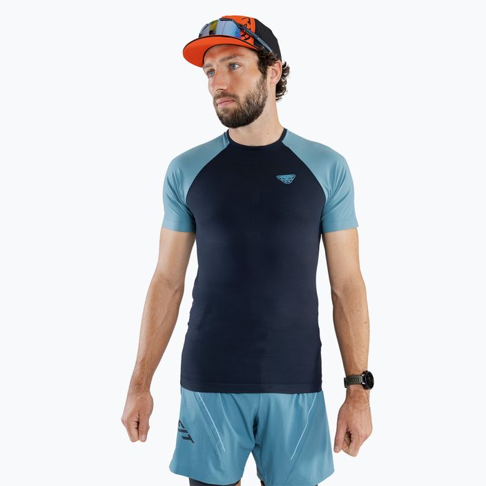 Tricou de alergat pentru bărbați DYNAFIT Ultra 3 S-Tech blueberry/storm blue