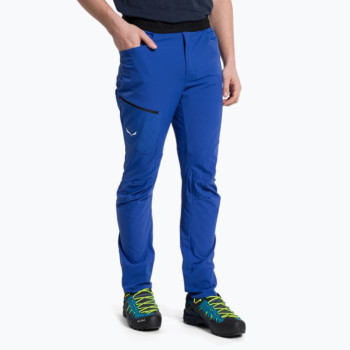 Pantaloni de trekking pentru bărbați Salewa Agner Light 2 DST albastru 00-0000028562
