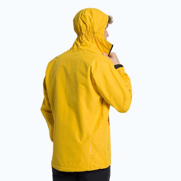 Jachetă de ploaie pentru bărbați Salewa Puez Aqua 4 PTX 2.5L galben 00-0000028615 3