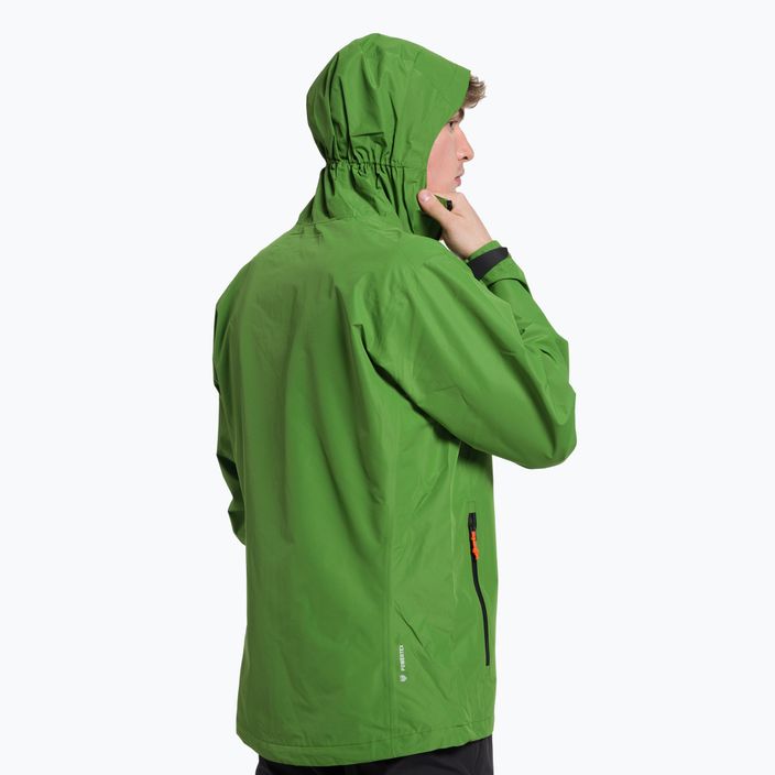 Jachetă de ploaie pentru bărbați Salewa Puez Aqua 4 PTX 2.5L verde 00-0000028615 3