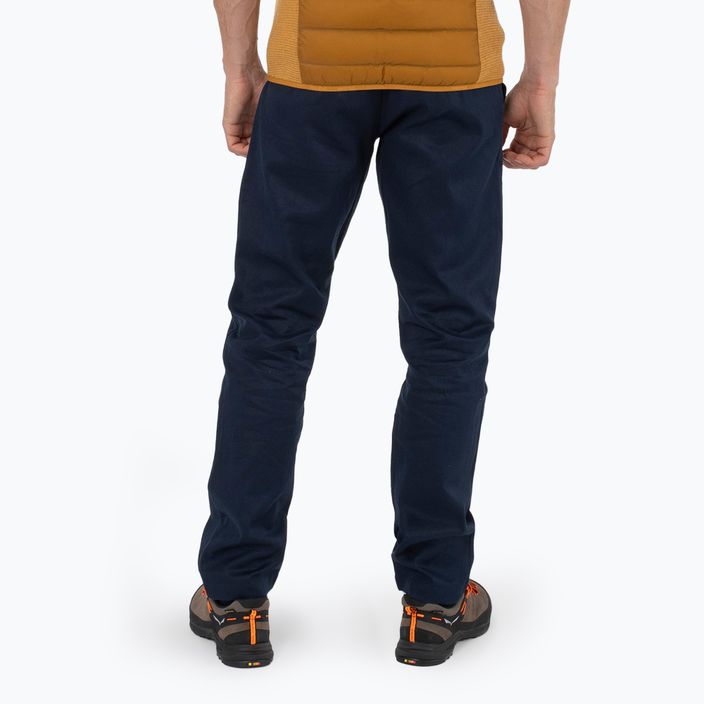 Pantaloni de trekking pentru bărbați Salewa Fanes Hemp navy blazer 3