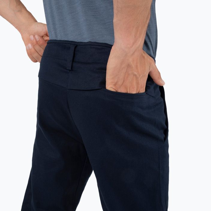 Pantaloni de trekking pentru bărbați Salewa Fanes Hemp navy blazer 5