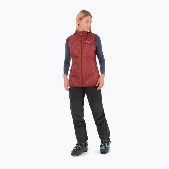 Vestă de trekking pentru femei Salewa Ortles Hyb TWR syrah 2