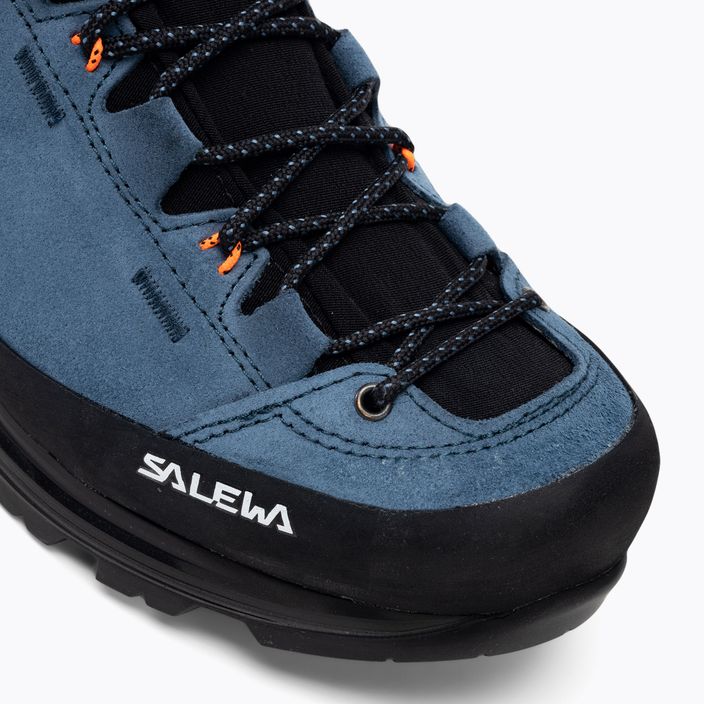 Cizme de trekking pentru bărbați Salewa MTN Trainer 2 Mid GTX java albastru/negru 7