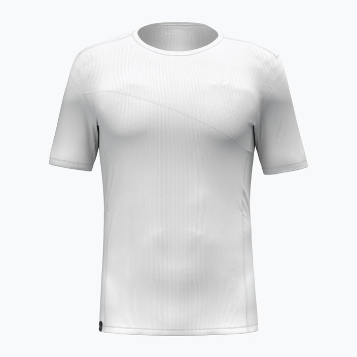 Tricou pentru bărbați Salewa Puez Sporty Dry white
