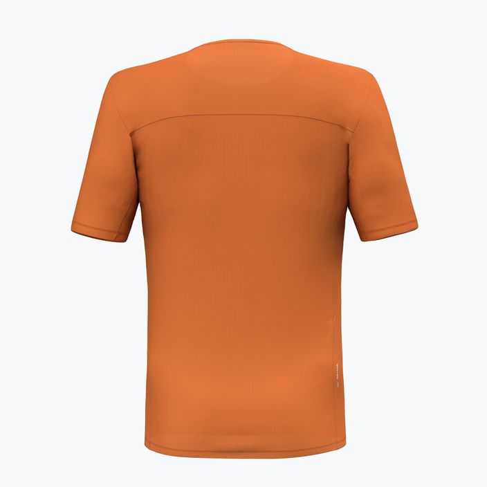Tricou pentru bărbați Salewa Puez Sporty Dry burnt orange 2