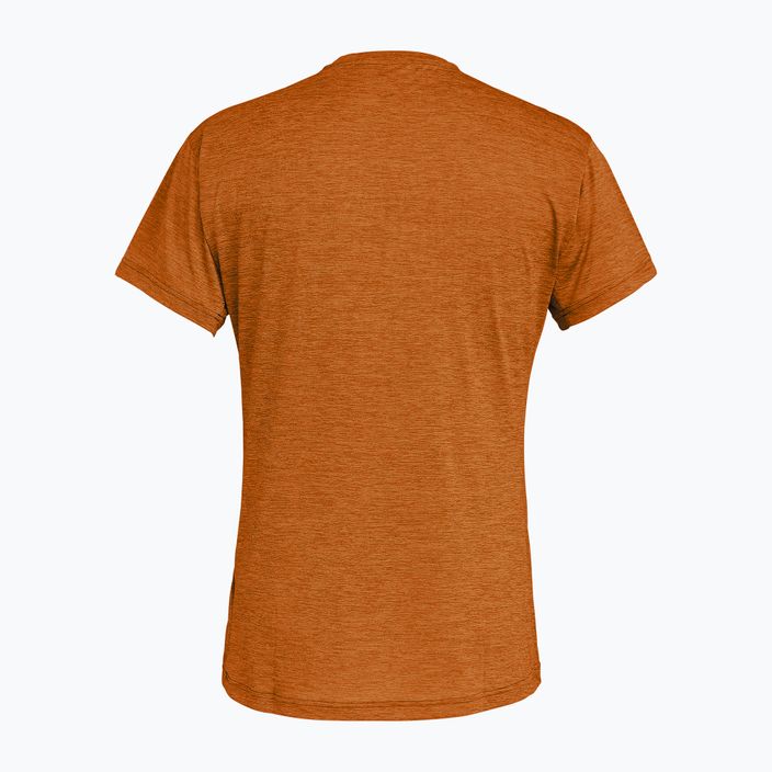 Tricou pentru bărbați Salewa Puez Melange Dry burnt orange melange 2