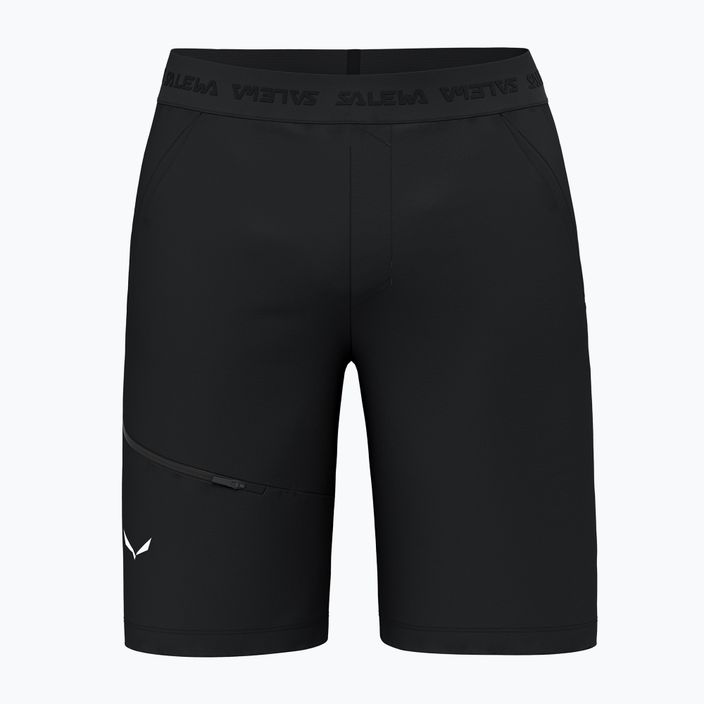 Pantaloni scurți de trekking pentru bărbați Salewa Puez 4 black out