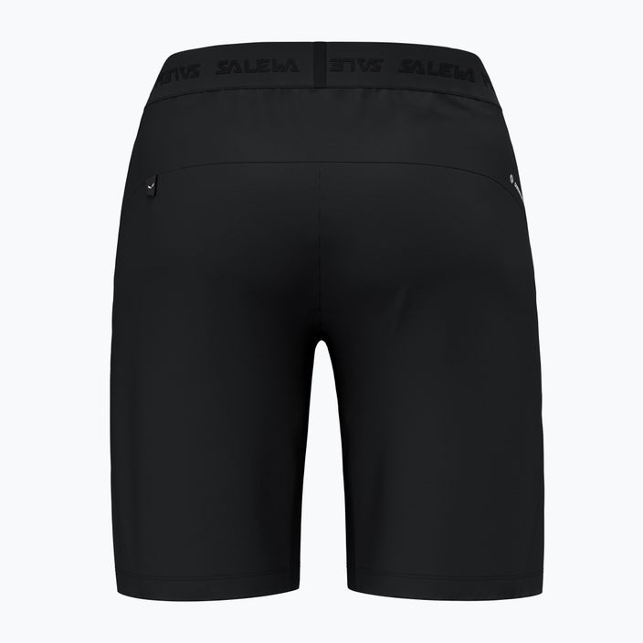 Pantaloni scurți de trekking pentru bărbați Salewa Puez 4 black out 2