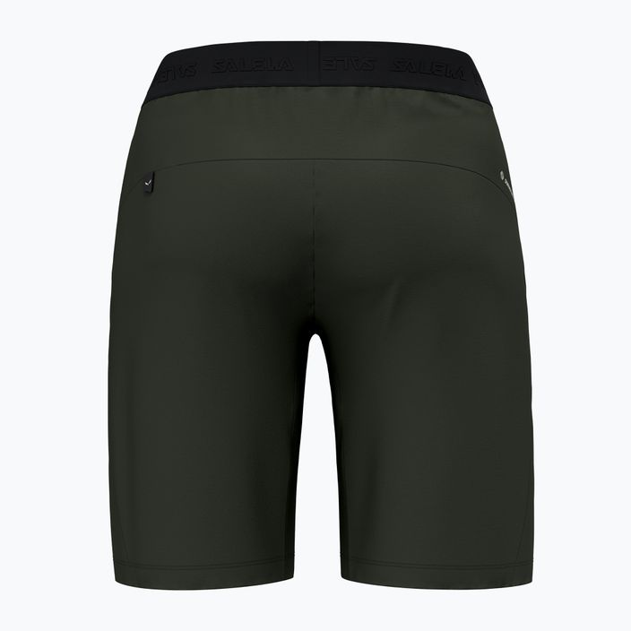 Pantaloni scurți de trekking pentru bărbați Salewa Puez 4 olive închis 10