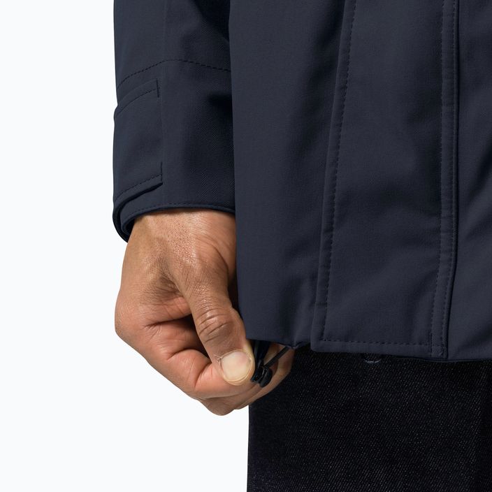 Jack Wolfskin West Coast jachetă de puf pentru bărbați albastru marin 1110811_1010 5