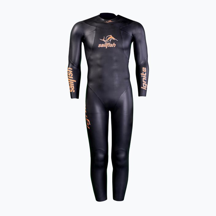 Sailfish Ignite pentru bărbați triatlon costum de neopren negru