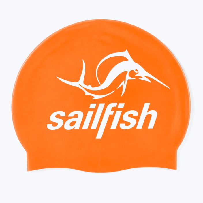 Sailfish SILICONE CAP de înot șapcă de înot portocaliu 2