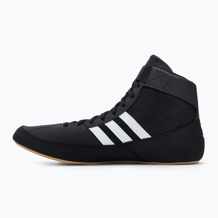 Încălțăminte de box pentru bărbați adidas Havoc neagră AQ3325 10