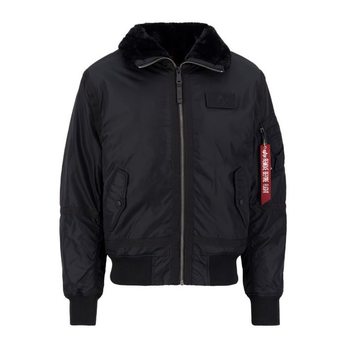 Alpha Industries jachetă pentru bărbați B15-3 TT negru 2