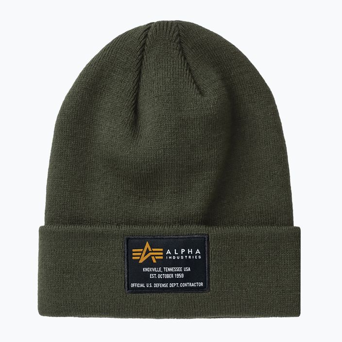 Căciulă Alpha Industries Crew dark green