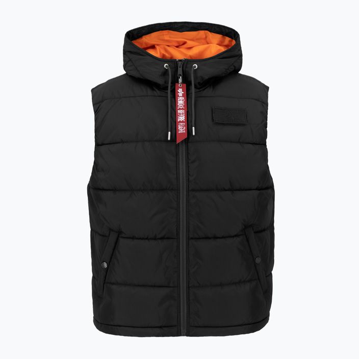 Barbati Alpha Industries Hooded Puffer FD negru