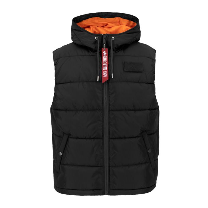 Barbati Alpha Industries Hooded Puffer FD negru 2