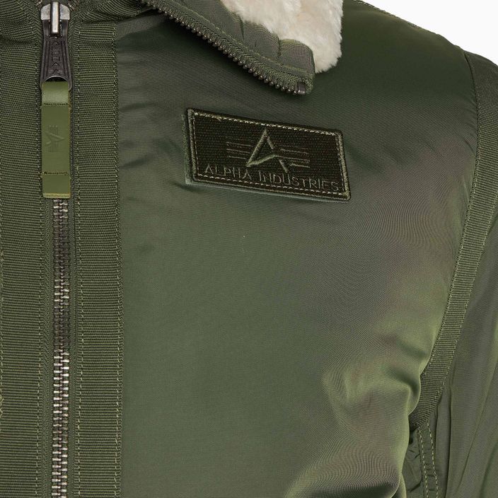 Alpha Industries jachetă pentru bărbați B15-3 TT verde salvie 3